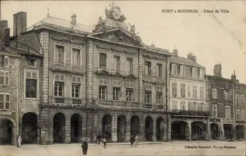Ak Pont à Mousson Mussenbrück Lothringen Meurthe et Moselle, Rathaus