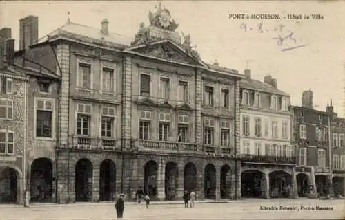 Ak Pont à Mousson Mussenbrück Lothringen Meurthe et Moselle, Rathaus