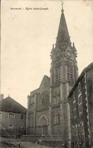 Ak Bourmont Haute-Marne, Kirche St. Joseph