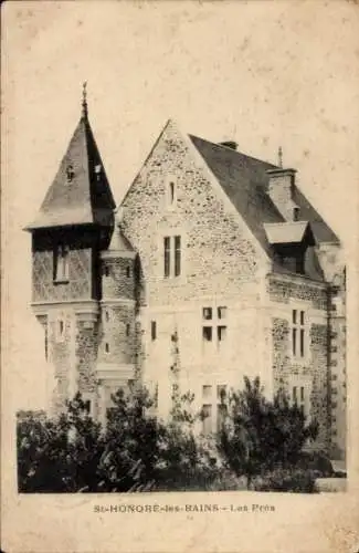 Ak Saint Honoré les Bains Nièvre, Les Pres