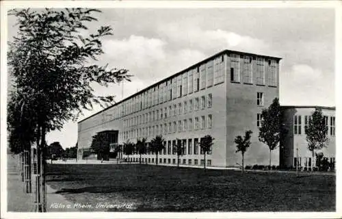 Ak Köln am Rhein, Universität, Außenansicht