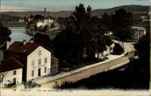 Ak Épinal Lothringen Vosges, Saint-Laurent