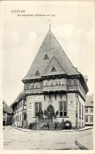 Ak Goslar am Harz, Das Altdeutsche Gildenhaus
