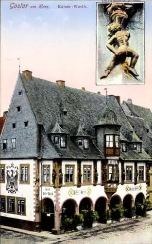 Ak Goslar am Harz, Kaiser-Worth
