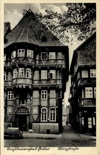 Ak Goslar am Harz, Münzstraße