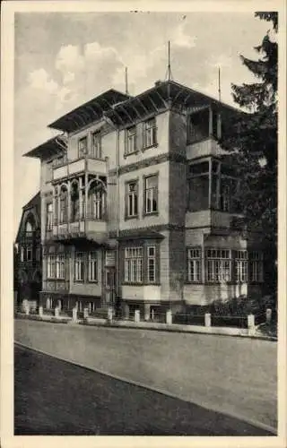 Ak Bad Harzburg am Harz, Fremdenheim Haus Treue, Kurhausstraße 6