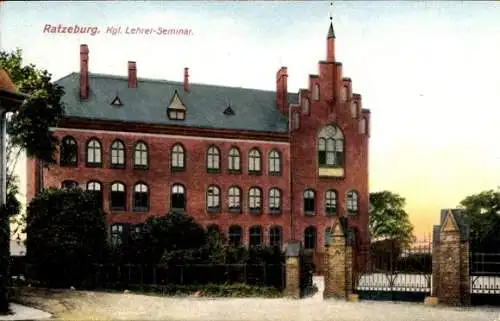 Ak Ratzeburg im Herzogtum Lauenburg, Kgl. Lehrer-Seminar