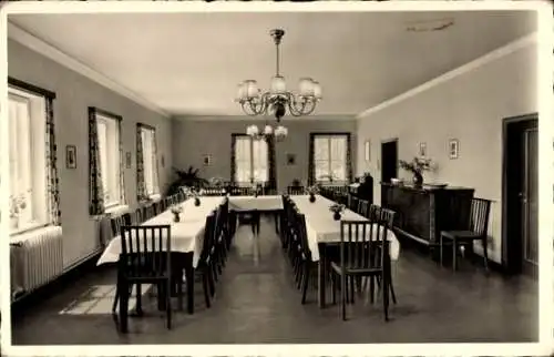 Ak  Gneversdorf Lübeck, Schwestern-Erholungsheim Bethanien, Speisesaal