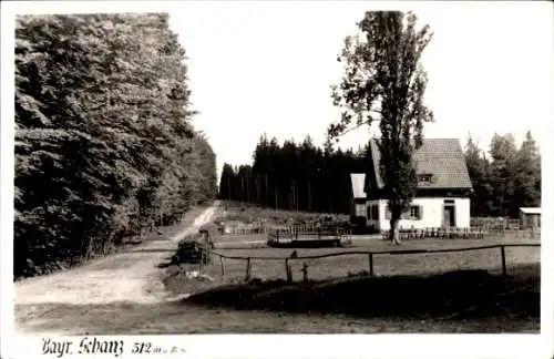 Ak Gemünden am Main Unterfranken, Bayr. Schanz, Haus