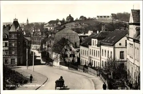 Ak Döbeln in Sachsen, Dresdner Straße