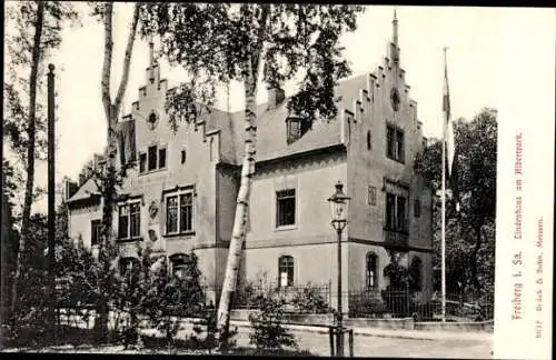 Ak Freiberg in Sachsen, Lindenhaus am Albertpark