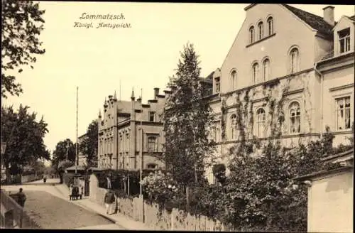 Ak Lommatzsch Sachsen, Königl. Amtsgericht