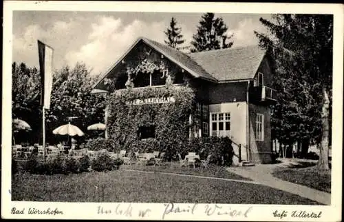 Ak Bad Wörishofen im Unterallgäu, Cafe Zillertal