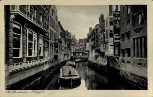 Ak Rotterdam Südholland Niederlande, Steiger