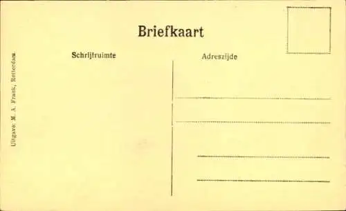 Ak Rotterdam Südholland Niederlande, Maasbrüggen, Straßenbahnen