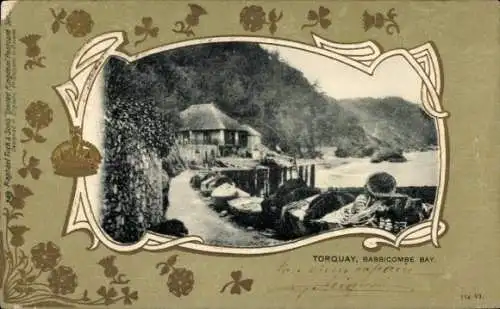 Passepartout Ak Babbacombe Torquay Devon England, Bay