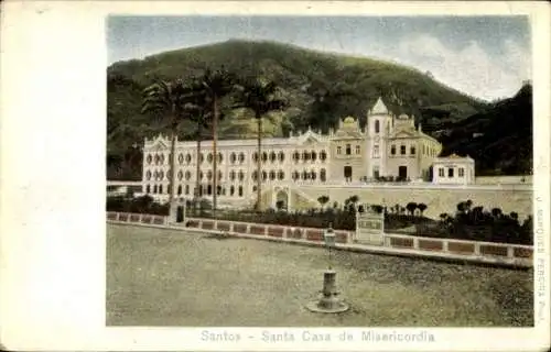 Ak Santos Brasilien, Heiliges Haus der Barmherzigkeit