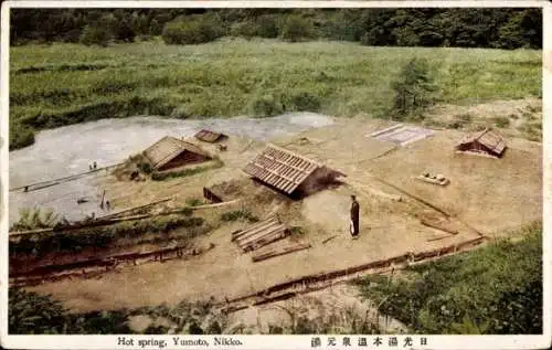 Ak Nikko, Präfektur Tochigi, Japan, Heiße Quelle, Yumoto