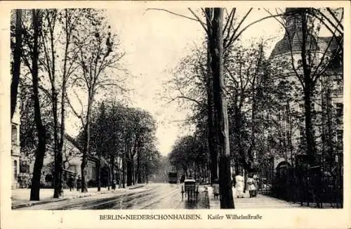 Ak Berlin Pankow Niederschönhausen, Kaiser Wilhelm Straße