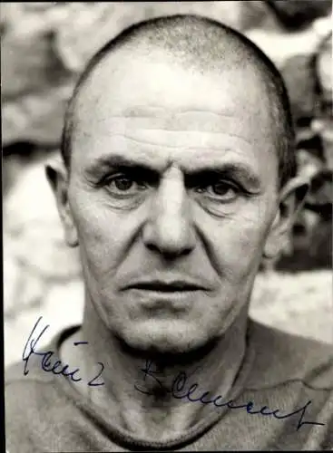 Ak Schauspieler Heinz Bennent, Portrait, Autogramm