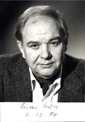 Ak Schauspieler Dieter Grün, Portrait, Autogramm