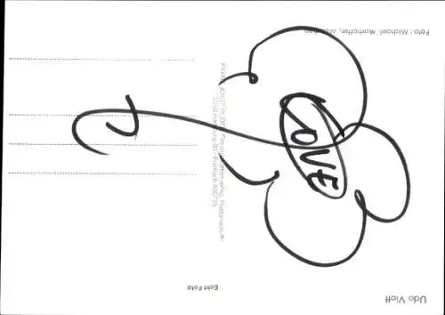 Ak Schauspieler Udo Vioff, Portrait, Autogramm