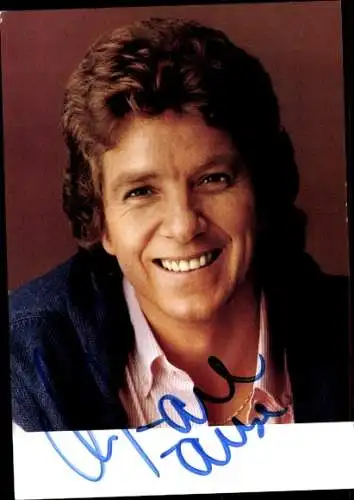 Ak Schauspieler Michael Schanze, Portrait,  Autogramm