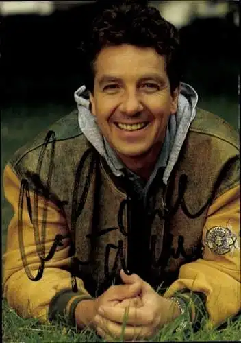 Ak Schauspieler, Sänger Michael Schanze, Portrait, United Artists, Autogramm, WDR