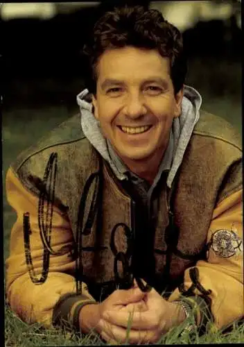 Ak Schauspieler, Sänger Michael Schanze, Portrait, United Artists, Autogramm, WDR