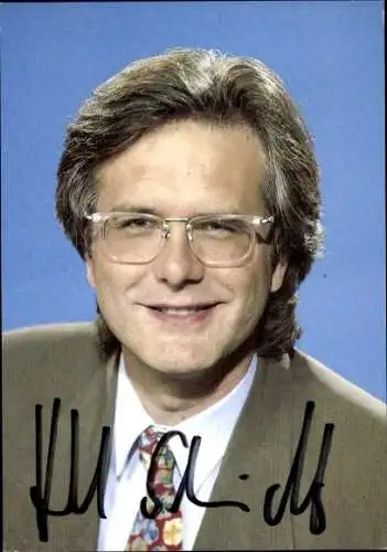 Ak Schauspieler Harald Schmidt, Portrait, Autogramm, Serie Verstehen Sie Spass