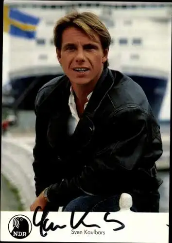 Ak Schauspieler Sven Kaulbars, Portrait, Autogramm, NDR