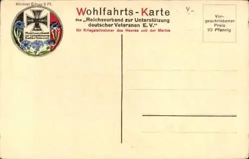 Ak Bernhard, Herzog von Sachsen-Meiningen, Portrait in Uniform