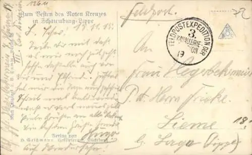 Ak Fürst Adolf zu Schaumburg-Lippe, Portrait zu Pferde, Uniform