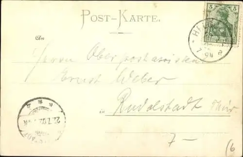 Ak Nordseeinsel Helgoland, Unterland, Düne