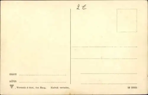 Ak Marken Niederlande, Mädchen in Tracht