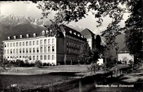 Ak Innsbruck in Tirol, Neue Universität
