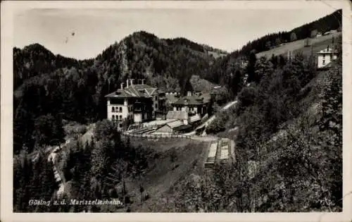 Ak Gösing an der Mariazellbahn Puchenstuben Niederösterreich, Hotel
