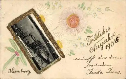 Ak Hamburg Mitte Altstadt, Teilansicht