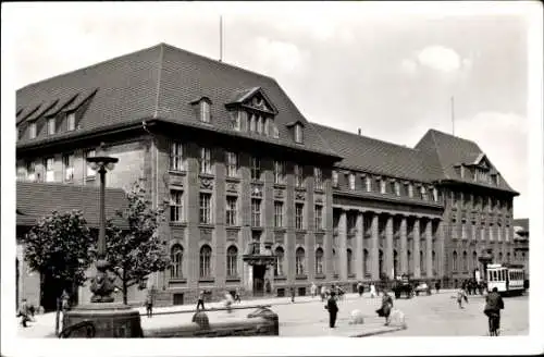 Ak Dortmund im Ruhrgebiet, Hauptpostamt am Burgtor