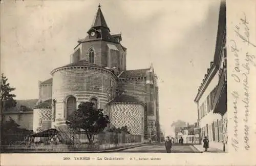 Ak Tarbes Hautes Pyrénées, Kathedrale