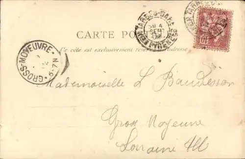 Ak Tarbes Hautes Pyrénées, Kathedrale