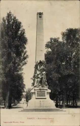 Ak Nancy Meurthe et Moselle, Monument Carnot
