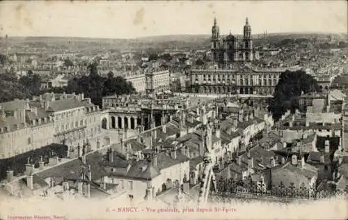 Ak Nancy Meurthe et Moselle, Vue generale, prise depuis St. Epvre