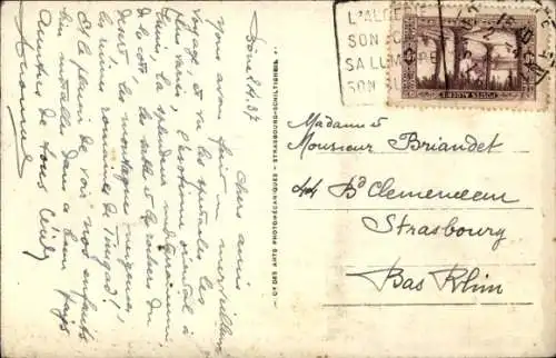 Ak Bone Hippone Algerien, Ruinen, Mosaik