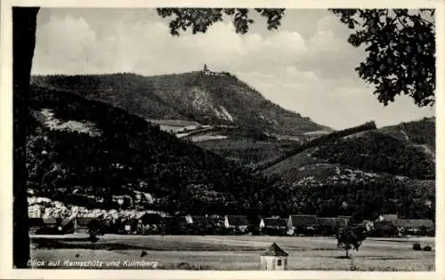 Ak Remschütz Saalfeld an der Saale Thüringen, Kulmberg, Panorama
