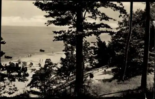 Ak Ostseebad Ückeritz auf Usedom, Strand