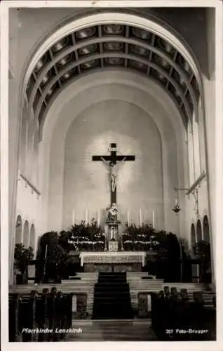 Ak Lenzkirch im Schwarzwald, Pfarrkirche, Innenansicht