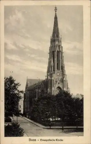 Ak Bonn am Rhein, evangelische Kirche