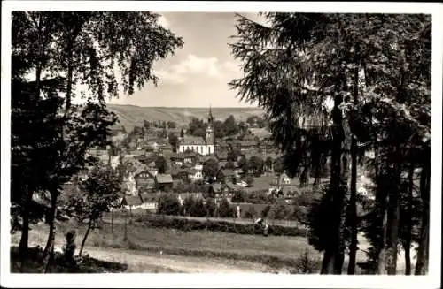 Ak Wurzbach in Thüringen, Gesamtansicht