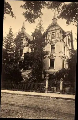 Ak Bad Elster im Vogtland, Villa Patz, Außenansicht